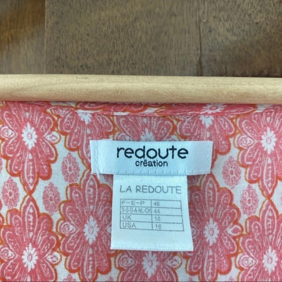 Dress pink La Redoute 16 short sleeves - Picture 5 of 5